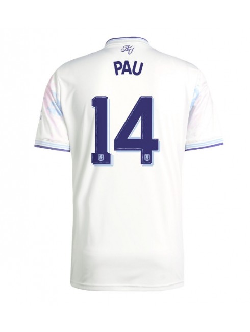 Moški Nogometna dresi replika Aston Villa Pau Torres #14 Tretji 2025-26 Kratek rokav Moški Nogometna dresi replika Aston Villa Pau Torres #14 Tretji 2025-26 Kratek rokav